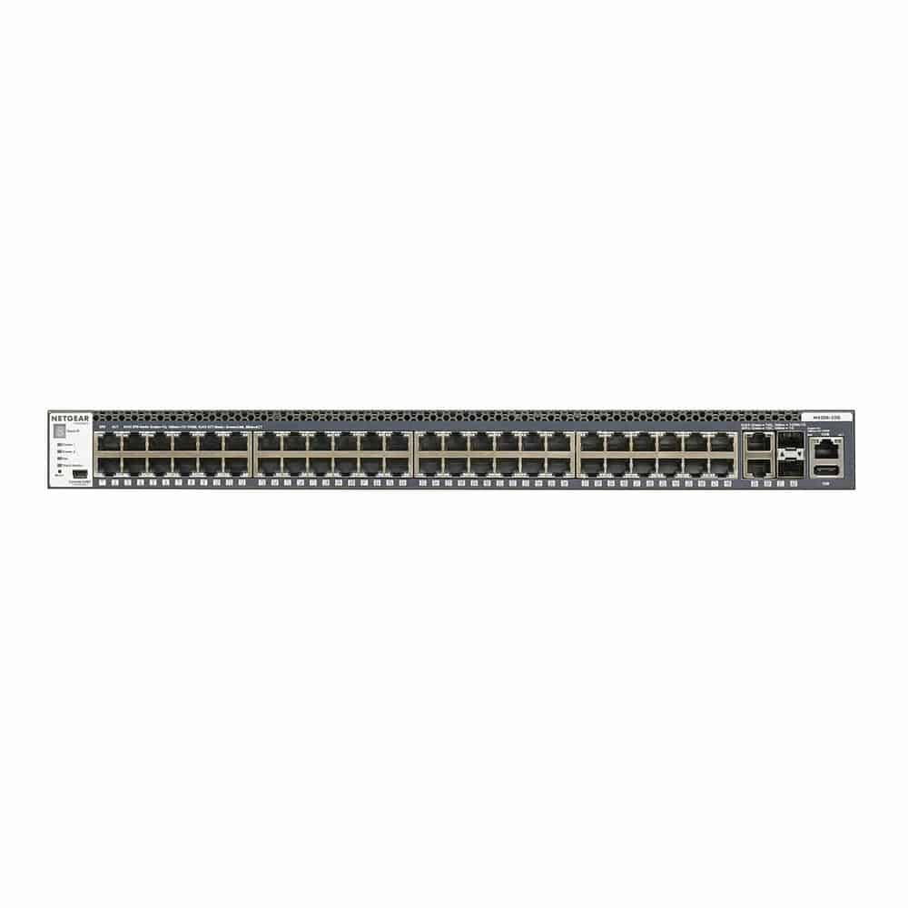 (image for) Netgear 52 Port 10G SFP+ Managed GB Switch GSM4352S-100NES